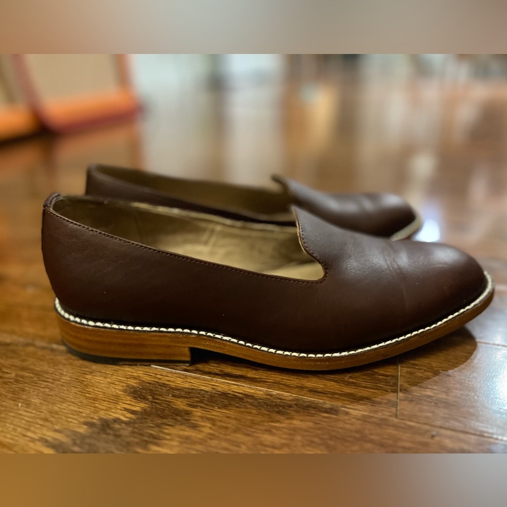 Miles and Louie Women’s Loafer (Brown Leather)